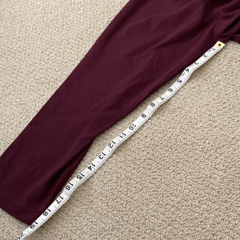 LULULEMON Align High Rise Crop 19” Dark Adobe 2017 Old Nulu HR Tight Size 6 EUC